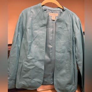 Preston and York lamb skin leather jacket